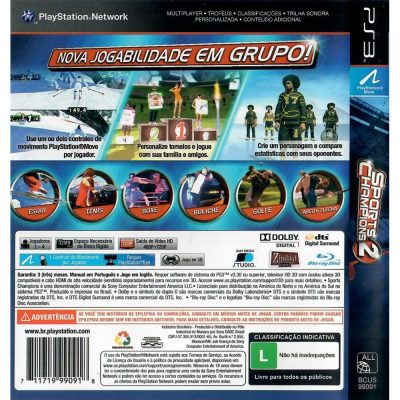Sports Champions 2 Ps3