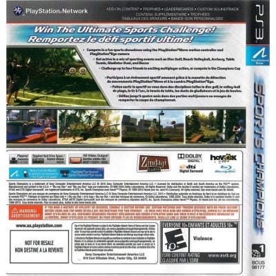 Sports Champions Ps3