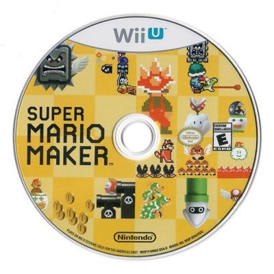 Super Mario Maker Nintendo Wii U (Somente O Disco )