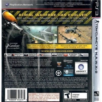 Tom Clancys Hawx 2 Ps3 #2