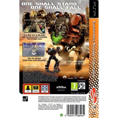Transformers Revenge Of The Fallen Psp (Essentials)