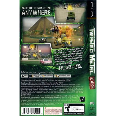 Twisted Metal Head-On Psp