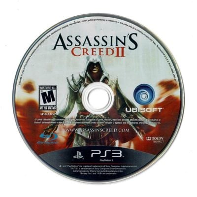 Assassins Creed Ii Ps3 #1 (Somente O Disco)