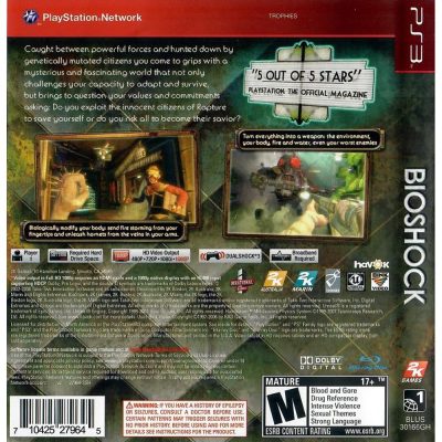 Bioshock Ps3 (Greatest Hits)