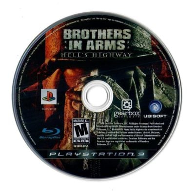 Brothers In Arms Hell's Highway Ps3 (Somente O Disco)
