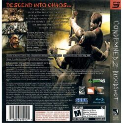 Condemned 2 Bloodshot Ps3