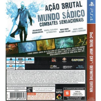 Dmc Devil May Cry Definitive Edition Ps4 #2