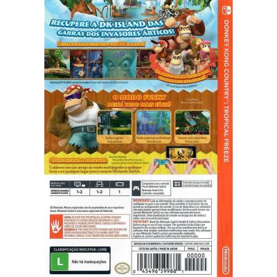 Donkey Kong Country Tropical Freeze Nintendo Switch