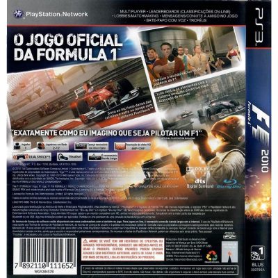 Formula 1 2010 Ps3