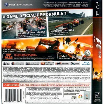 Formula 1 2011 Ps3 #1