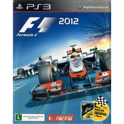 Formula 1 2012 Ps3 (Inclui Senna O Filme)