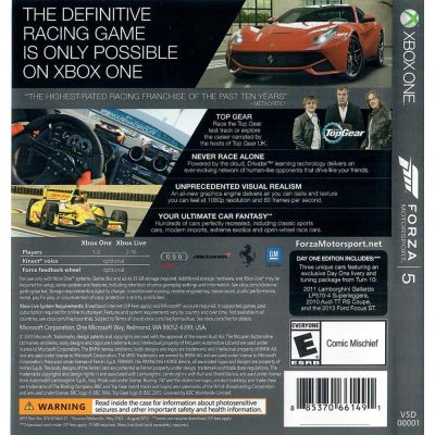 Forza Motorsport 5 Xbox One