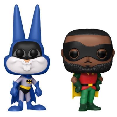 Funko Pop Bugs Bunny As Batman & Lebron James As Robin (2-Pack) (Space Jam: A New Legacy)