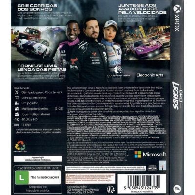 Grid Legends Xbox Series X