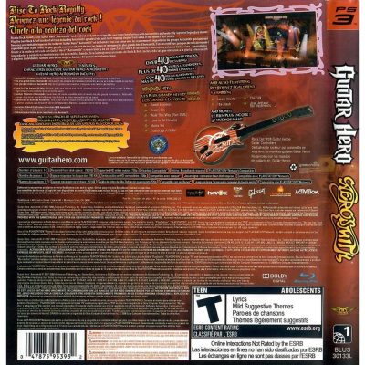 Guitar Hero Aerosmith Ps3