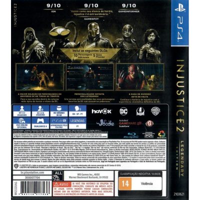 Injustice 2 Legendary Edition Ps4 #2