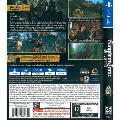 Kingdom Come Deliverance Ps4