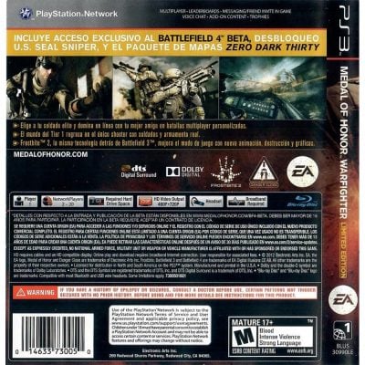 Medal Of Honor Warfighter Ps3 #1