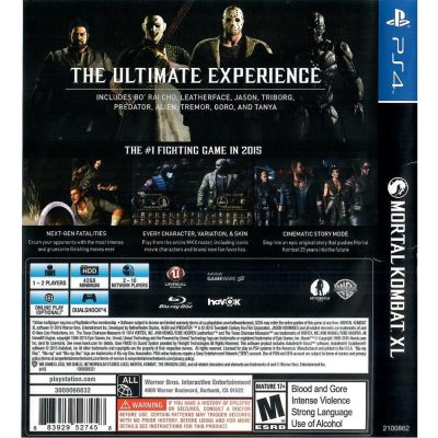 Mortal Kombat Xl Ps4