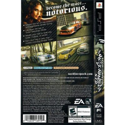 Need For Speed Most Wanted 5-1-0 Psp