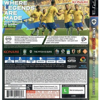 Pes 2018 Pro Evolution Soccer Ps3 #1