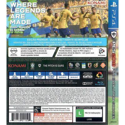 Pes 2018 Pro Evolution Soccer Ps4 #2