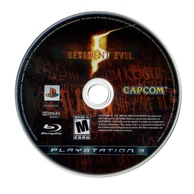 Resident Evil 5 Ps3 (Somente O Disco)