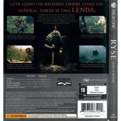 Ryse Son Of Rome Xbox One #1