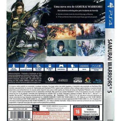 Samurai Warriors 5 Ps4 #2