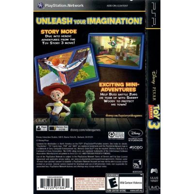 Toy Story 3 Psp