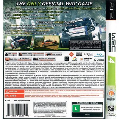 Wrc 4 Fia World Championship Ps3 #1