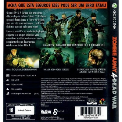 Zombie Army 4 Dead War Xbox One