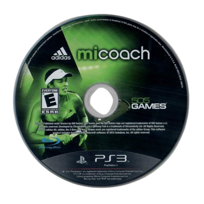 Adidas Micoach Ps3 (Somente O Disco)