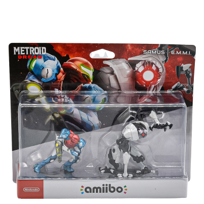 Amiibo Metroid Dread 2-Pack Samus + E.M.M.I.
