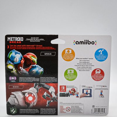 Amiibo Metroid Dread 2-Pack Samus + E.M.M.I.
