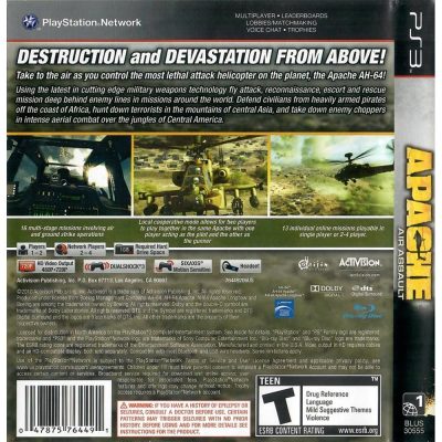 Apache Air Assault Ps3 #1