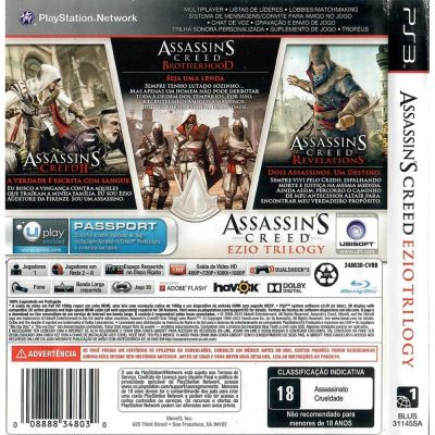 Assassins Creed Ezio Trilogy Ps3 #3