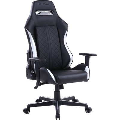 Cadeira Gamer Mx16 Giratoria Preto/Prata(Mgch-Mx16/Sl)
