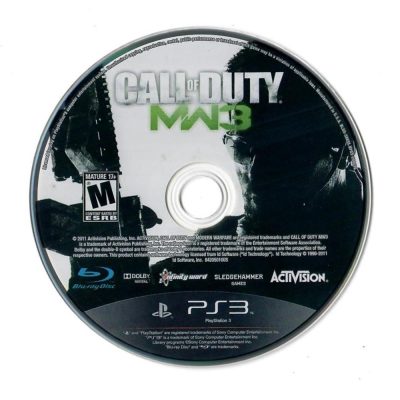 Call Of Duty Modern Warfare 3 Ps3 #1 (Somente O Disco)