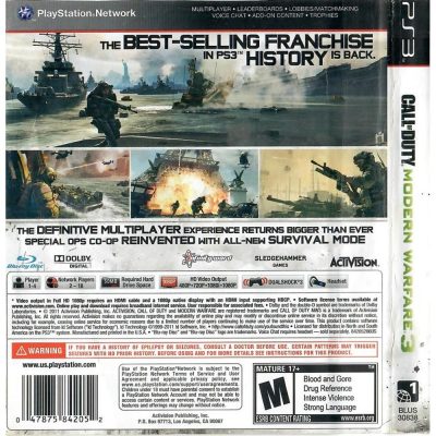 Call Of Duty Modern Warfare 3 Ps3 #3