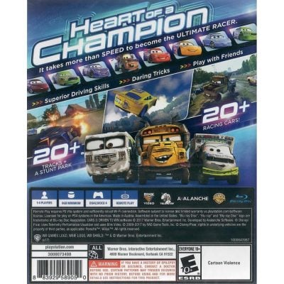 Cars 3 Driven To Win Ps4
