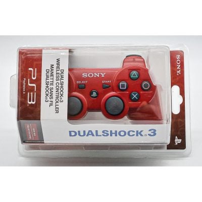 Controle Original Ps3 (Red Label) (Vermelho) (Deep Red) Dualshock 3 Sony