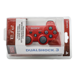 Controle Original Ps3 (Red Label) (Vermelho) (Deep Red) Dualshock 3 Sony