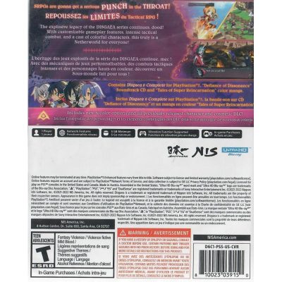 Disgaea 6 Complete Deluxe Edition Ps5
