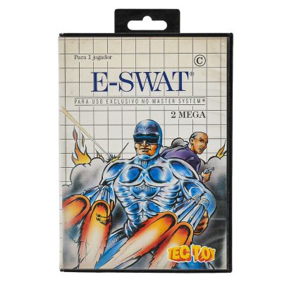 E-Swat Master System (Cib) (Com Caixa E Manual)