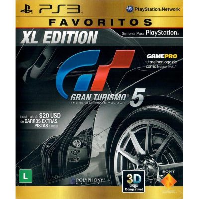 Gran Turismo 5 Xl Edition Ps3 #1 (Favoritos) (Sem Manual)