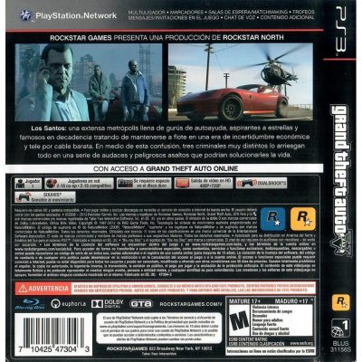 Grand Theft Auto V Ps3 #2
