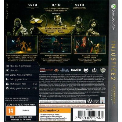 Injustice 2 Legendary Edition Xbox One