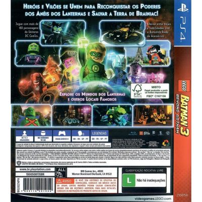 Lego Batman 3 Beyond Gotham Ps4 (Playstation Hits)