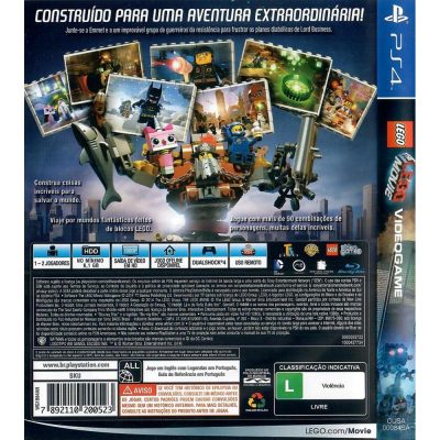 Lego The Movie Videogame Ps4 #1 (Sem Manual)